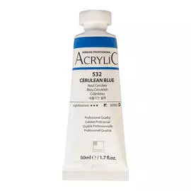 Акрил ShinHanart "Professional" туба 50 мл №532 Лазурно-синий церулеум кат.D