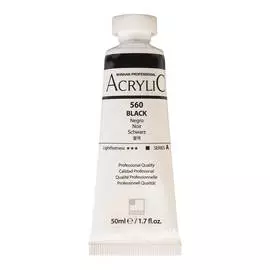 Акрил ShinHanart "Professional" туба 50 мл №560 Черный кат.A