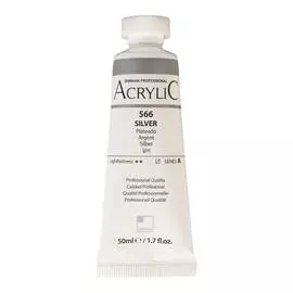 Акрил ShinHanart "Professional" туба 50 мл №566 Серебряный кат.A