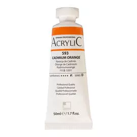 Акрил ShinHanart "Professional" туба 50 мл №593 Кадмий оранжевый кат.D