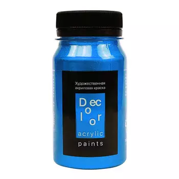 Акрил ТАИР "Деколор" 100 мл, Голубой