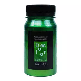 Акрил ТАИР "Деколор" 100 мл, Изумрудный
