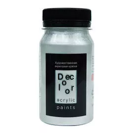 Акрил ТАИР "Деколор" 100 мл, Серебро