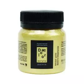 Акрил ТАИР "Деколор" 50 мл, Золото Медальное