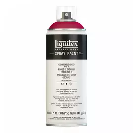 Акрил в аэрозоли Liquitex "Spray" 400 мл Кадмий красный темный 5