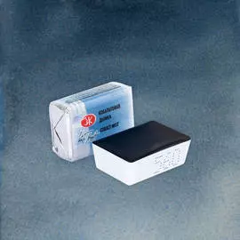 Акварель "Белые Ночи" в кювете Кобальтовая дымка