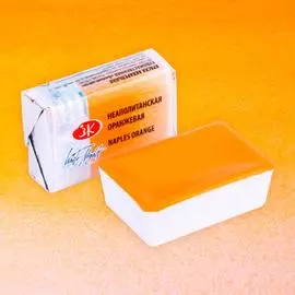 Акварель "Белые Ночи" в кювете Неаполитанская оранжевая