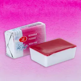 Акварель "Белые Ночи" в кювете Неоновая розовая