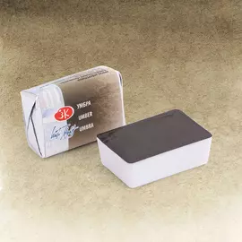 Акварель "Белые Ночи" в кювете Умбра