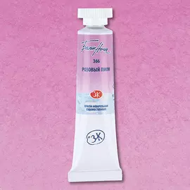 Акварель "Белые Ночи" в тубе 10 мл Розовый пион