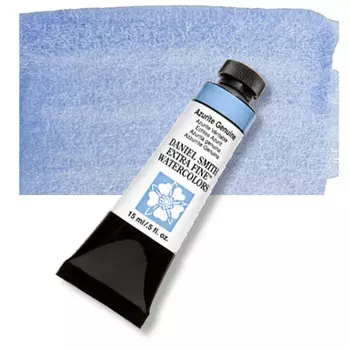 Акварель Daniel Smith в тубе 15 мл Азурит оригинальный/Azurite Genuine