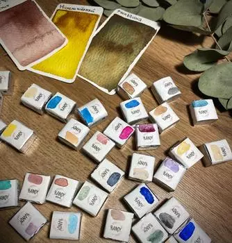 Акварель "Handy" кювета 2 мл, Ярозит