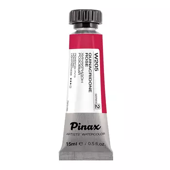 Акварель Pinax в тубе 15 мл W205 Хинакридон розовый