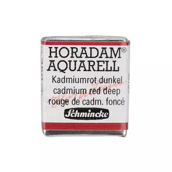 Акварель Schmincke "Horadam" кювета 1,6 мл Кадмий красный темный