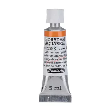 Акварель Schmincke "Horadam" туба 5 мл Кадмий оранжевый темный