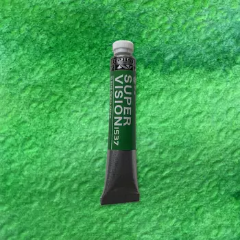 Акварель Super Vision "Master" в тубе 8 мл, S1 Opera green