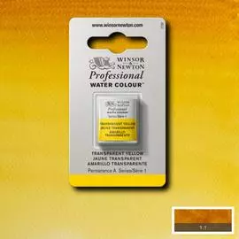 Акварель Winsor&Newton "Professional" в кювете Желтый прозрачный