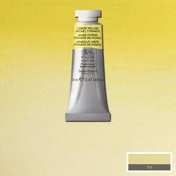 Акварель Winsor&Newton "Professional" в тюбике 14 мл Оттенок желтого лимона