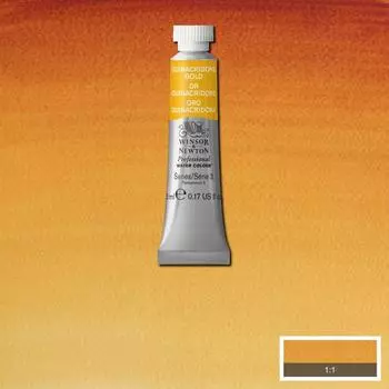 Акварель Winsor&Newton "Professional" в тюбике 5 мл Квинакридоновая золотистая