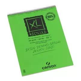 Альбом для графики на спирали Canson "XL Recycled" 42х59,4 см 25 л 160 г