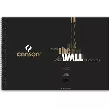 Альбом для маркера на спирали Canson "The Wall" 29,7х43,7см 30 л 220 г