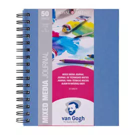 Альбом для смешанных техник на спирали Van Gogh Mix Media Journal A5 30 л 300 г