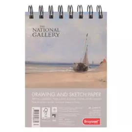 Альбом для зарисовок на спирали Bruynzeel "National Gallery" А6 40 л 160 г