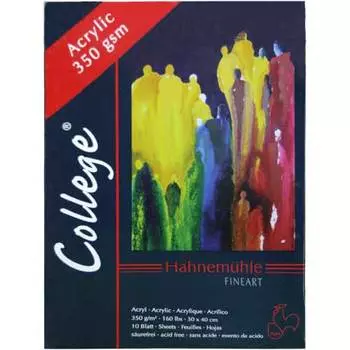 Альбом-склейка для акрила Hahnemuhle "College-Acrylic" 36х48 см 10 л 350 г
