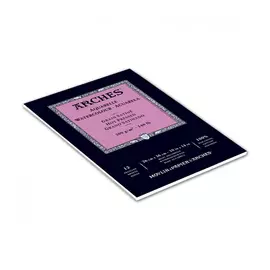 Альбом-склейка для акварели Arches Satin 18х26 см 20 л 300 г