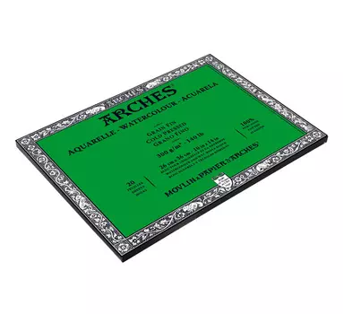 Альбом-склейка для акварели Canson "Arches" Fin 26х36 см 20 л 300 г