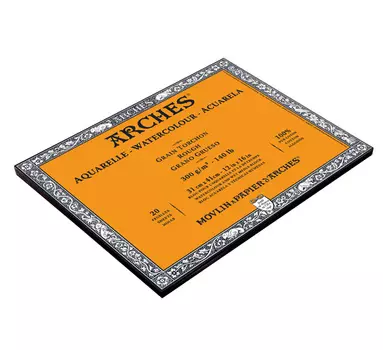 Альбом-склейка для акварели Canson "Arches" Fin 36х51 см 20 л 300 г