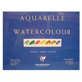 Альбом-склейка для акварели Clairefontaine "Fontaine"Fin 42х56 см 25 л 300 г 100% хлопок