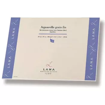 Альбом-склейка для акварели Lana "Lanaquarelle" Fin 30х40 см 12 л 300 г
