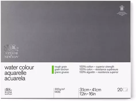 Альбом-склейка для акварели Winsor&amp;Newton "Professional" Торшон 31х41 см 20 л 300 г