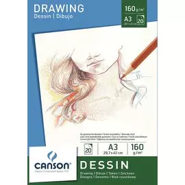 Альбом-склейка для графики Canson "Dessin" 29,7х42 см 20 л 160 г