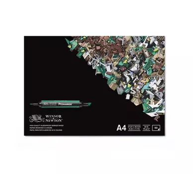 Альбом-склейка для маркеров Winsor & Newton 21х29,7 см 50 л 75 г