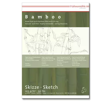Альбом-склейка для набросков Hahnemuhle "Bamboo" А4 30 л 105 г
