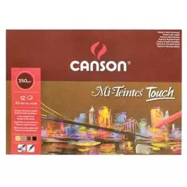 Альбом-склейка для пастели Canson "Mi-Teintes Touch" А3 12 л 350 г 4 цв.