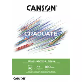Альбом-склейка для смешанных техник Canson "Graduate" A4 30 л 160 г