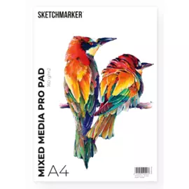 Альбом-склейка для смешанных техник Sketchmarker "Mixed media pro" А4 30 л 160 г
