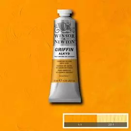 ?Алкидная краска Winsor &amp; Newton "Griffin" 37 мл Насыщенно-желтый кадмий