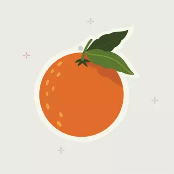 Бирка "Мандаринка"