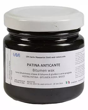 Битумный воск Masserini 100 мл, стеклянная банка