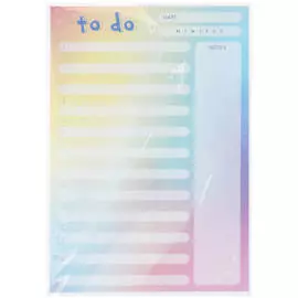 Блок для записей, склейка (To Do list) MESHU "Candy color" 14,8*21,0 см (А5), 50 л