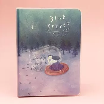 Блокнот "Blue secret", leaves