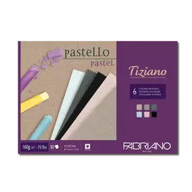 Блокнот-cклейка для пастели Fabriano "Tiziano Brizzati Colour"