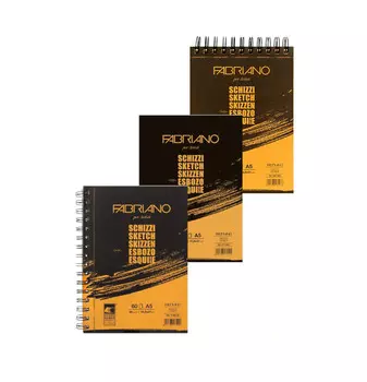 Блокнот для эскизов Fabriano "Schizzi" А5 60 л 90 г