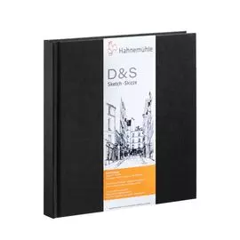 Блокнот для эскизов Hahnemuhle "D&S" 19,5х19,5 см 80 л 140 г, твердая обложка