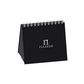 Блокнот для эскизов Лилия Холдинг "PALAZZO" 207х207 60 л 160 г офсет черный