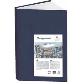 Блокнот для эскизов Лилия Холдинг "Travelling sketchbook" А6 62 л 130 г Книжный синий